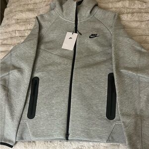 Nike Gray Full-Zip Hoodie